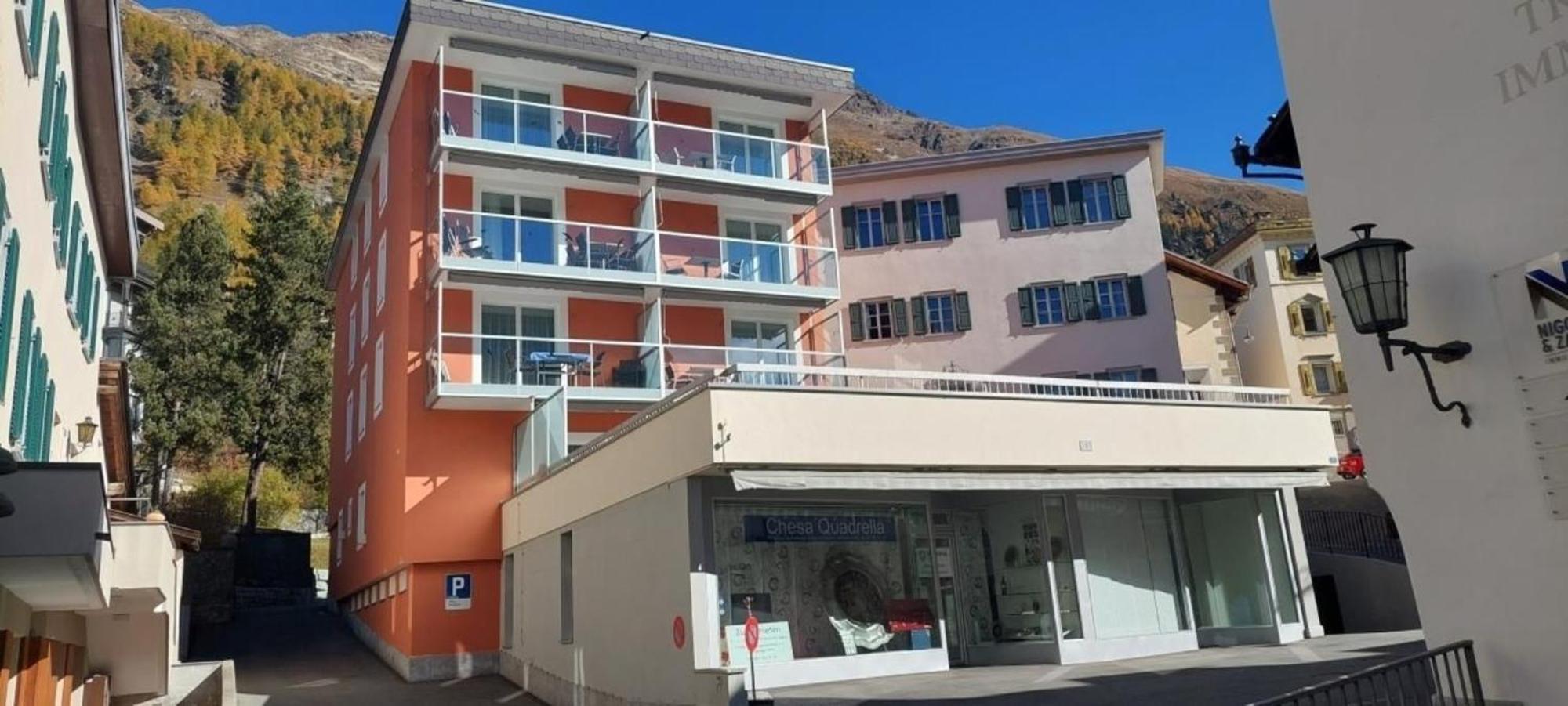 Chesa Quadrella Apartment Pontresina Exterior photo