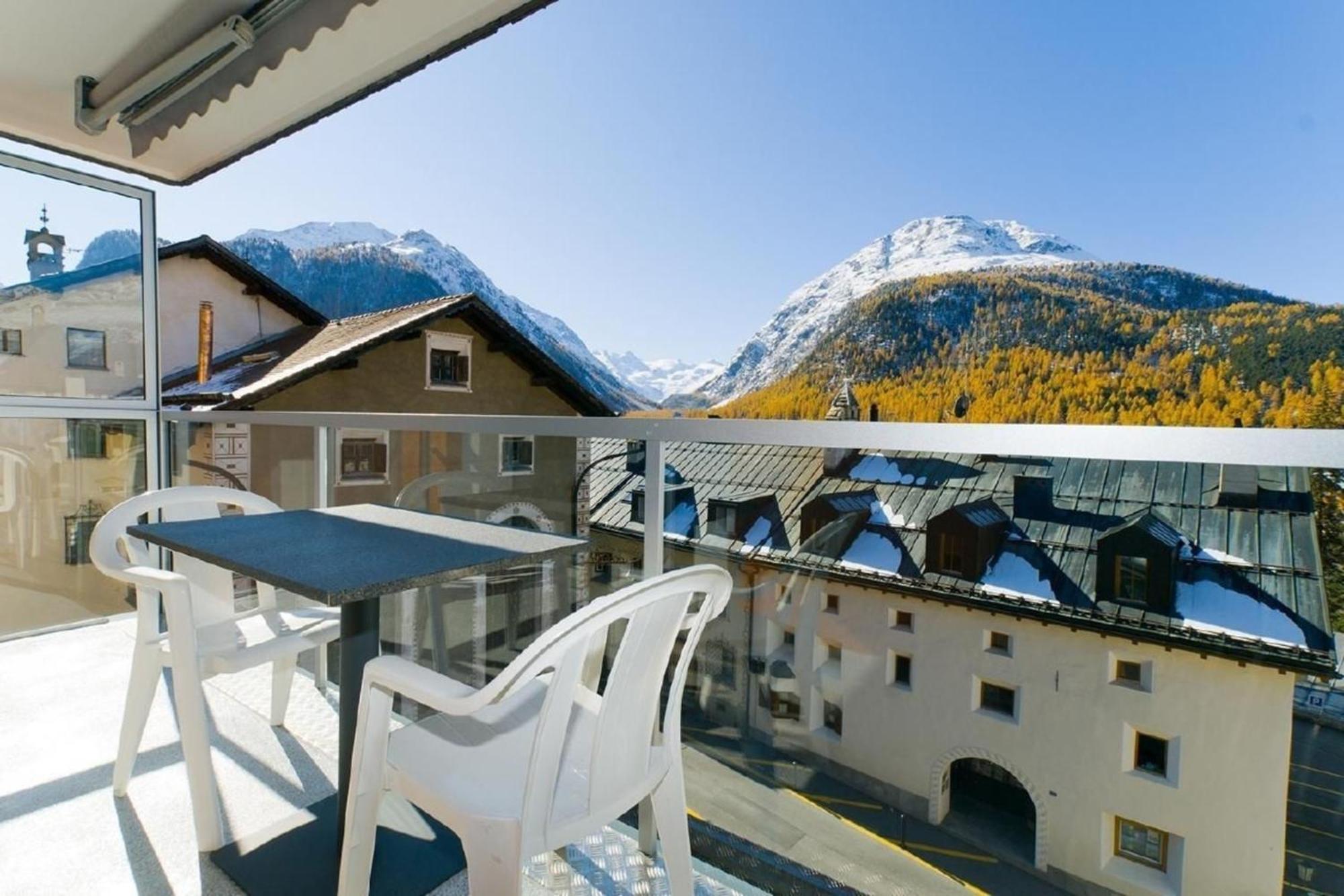 Chesa Quadrella Apartment Pontresina Exterior photo